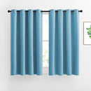 NICETOWN Room Darkening Curtain Panels - Window Treatment Thermal Insulated Grommet Light Blocking Curtains Drapes for Bedroom/Home Office (2 Panels, 46 by 54, Teal Blue) by TinyTreasures Baby Boutique
