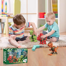 Laradola Dinosaur Toys for 4 5 6 7 8 Year Old Boys, Take Apart Dinosaur Toys for Kids 3-5 5-7 STEM Construction Building Kids Toy with Electric Drill, Party Birthday Gifts by TinyTreasures Baby Boutique