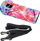 RICHEN Neoprene Water Bottle Carrier Bag with Adjustable Shoulder Strap,Insulated Water Bottle Cover for Stainless Steel/Glass/Plastic Bottles by TinyTreasures Baby Boutique