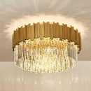 Bourbons Crystal Round Ceiling Light