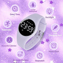 Kids Watches for Girls Boys Digital Sport Watch with Step Counter Pedometer Vibration Alarm Clock, No App Waterproof Fitness Tracker Kids Watch Boys Girls Teens Students Ages 5-16 by TinyTreasures Baby Boutique