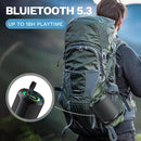 OHAYO 40W Wireless Portable Bluetooth Speaker with Lights, IPX7 Waterproof, Loud Sound, RGB Lights,TWS Pairing, AUX&TF-Card in, for Home/Party/Travel/Outdoor/Beach by TinyTreasures Baby Boutique