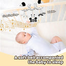 Black and White High Contrast Baby Toys - Sensory Infant Hanging Carseat & Stroller Toy for Newborns 0-6,6-12Months Perfect Easter Birthday & Baby Shower for Babies Boys Girls by TinyTreasures Baby Boutique
