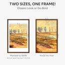 Homeforia 14x22 Picture Frame Brown, High End Dark Oak 14x22 Walnut Wooden Frames with Mat 12x16, 14 x 22 Wood Poster Frame Matted to 12 by 16, 22x14 Hanging Frames, Tempered Glass, Wall Kit, Set of 1 by CozyNest Decor