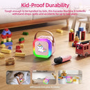 Kinglucky Mini Karaoke Machine for Kids, 2025 TOP Birthday Gifts Ideas for 3-12 Year Old Girls, Christmas Party Gifts Kids' Personal Video Players Accessories with 2 Wireless Microphones - Pink by TinyTreasures Baby Boutique