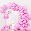 130pcs Pink Balloons Different Sizes 18" 12" 10" 5" Party Latex Balloons for Birthday Baby Shower Wedding Anniversary Princess Theme Party Decorations by CozyNest Decor