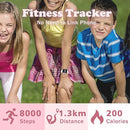 Kids Watches for Girls Boys Digital Sport Watch with Step Counter Pedometer Vibration Alarm Clock, No App Waterproof Fitness Tracker Kids Watch Boys Girls Teens Students Ages 5-16 by TinyTreasures Baby Boutique
