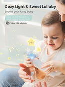GROWNSY Nasal Aspirator for Baby, 2-in-1 Electric Nose Spray & Suction, Baby Nose Sucker with Powerful Suction, Music and Light Soothing Function, Pink by TinyTreasures Baby Boutique