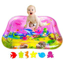 ZHUYNXIR Extra Big Infant Toys, Tummy time Toys, Baby Pink Water Play mat, Fun Early Development Activity Play Center for Newborn,Mermaid Pink 39.5x31.5 in. by TinyTreasures Baby Boutique