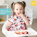 Bumkins Bibs - Toddler Bibs, Waterproof, Large for 1-3 Years, Short Sleeve by TinyTreasures Baby Boutique