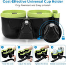 Accmor Stroller Cup Holder with Phone Holder, Bike Cup Holder, Universal Cup Holder for Uppababy Nuna Doona Strollers, 2-in-1 Cup Phone Holder for Stroller, Bike, Wheelchair, Walker, Scooter by TinyTreasures Baby Boutique