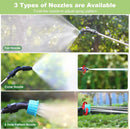 Battery Powered Sprayer 2 Gallon, Upgrade Powerful Electric Garden Sprayer with 3 Mist Nozzles, Rechargeable Handle, Retractable Wand, Adjustable Shoulder Strap for Lawn,Garden,Cleaning by GreenHaven Gardens