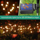 Solar Lights Outdoor Waterproof, 2 Packs 16LED, Solar Garden, Patio, Garden Decor, Patio Decor, Firefly Outdoor, Unique Gifts for Women, Gifts for Grandma by CozyNest Decor