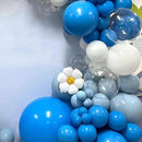 130pcs Blue Balloons Different Sizes 18" 12" 10" 5" Matte Blue Latex Balloon Garland Arch Kit for Birthday Baby Shower Graduation Wedding Gender Reveal Anniversary Party Decorations by CozyNest Decor