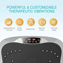 AXV Vibration Plate Exercise Machine Whole Body Workout Vibrate Fitness Platform Lymphatic Drainage Machine for Weight Loss Shaping Toning Wellness Home Gyms Workout by CozyNest Decor