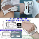 3 in 1 Muscle Scraper Stainless Steel IASTM Set, Physical Therapy Massage Scraper, Gua Sha Muscle Treatment Tools by CozyNest Decor
