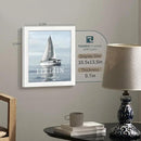11x14 Picture Frame Set - 3 Pack, Textured White Solid Wood, HD Tempered Glass, Wall Gallery Photo Frame by CozyNest Decor