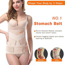 TiRain 3 in 1 Postpartum Belly Support Recovery Belly/Waist/Pelvis Belt C Section Postpartum Belly Wrap Band Corset waist trainer by TinyTreasures Baby Boutique