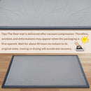 SUNYRISY Baby Play Mat for Floor, 1.4in Thick Memory Foam Padded Play Mats for Baby, Soft Velvet Infants Toddler Kids Play Mat Non-Slip Bottom, Crawling Baby Rugs for Nursery 80x80in by TinyTreasures Baby Boutique