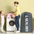 Sylfairy Laundry bags, 2 Pack Travel Laundry Bag for Dirty Clothes with Drawstring, Heavy Duty Laundry Bag for Traveling Camping, Easy Fit a Laundry Hamper or Basket Travel Essentials by TinyTreasures Baby Boutique