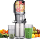 Juicer Machines, Cold Press Juicer with 5.0” Large Feed Chute Fit Whole Fruits & Vegetables, Stainless Steel Masticating Juicer With Pulp Seperation, 99% Juice Purity, 200W Quiet Motor, Easy to Clean by CozyNest Decor