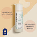 The Honest Company Silicone-Free Conditioner | Gentle for Baby | Naturally Derived, Tear-free, Hypoallergenic | Fragrance Free Sensitive, 10 fl oz by TinyTreasures Baby Boutique