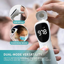 Dual Mode Thermometer for Adults, Kids, and Babies – Infrared Digital Forehead and Ear Thermometer, No Touch with Fever Alarm and Fast Results by TinyTreasures Baby Boutique