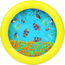 Musfunny Ocean Drum Wave Bead Drums Gentle Sea Sound Music Gift Musical Educational Sea Sound Drum Tool for Kid Child Baby (Yellow) by TinyTreasures Baby Boutique