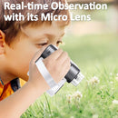 Microscope for Kids - 1000X Portable Handheld Kids Mini Microscope | Telescope with Photo and Video Educational Science Toys | Age 3 4 5 6 7 8 9 10 11 12 Years Old Kids Christmas Birthday Gift by TinyTreasures Baby Boutique