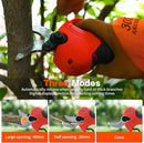 Pole Electric Pruning Shears with Portable Bag.Pole 1.6Inch(4CM) Electric Pruner for Tree Trimming Pole Tree Trimmer with 2Pcs 2000mAh Batteries(Jovant) by GreenHaven Gardens