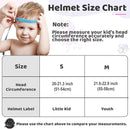 Color Gradient Adjustable Kids Bike Helmet Toddler Skateboard Helmets Boys Girls Child Ventilation Helmet for Multi-Sports Skating Cycling Scooter Balance by TinyTreasures Baby Boutique