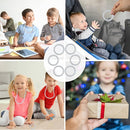 Chew Necklaces for Sensory Kids, 12 Pcs Clear Coil Chewy Necklaces Stretchy Bracelet for Boys Girls with Autism ADHD SPD,Oral Motor Chewable Necklace Reduce Anxiety and Fidgeting Stress by TinyTreasures Baby Boutique