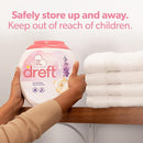 Dreft Laundry Detergent XL Pacs, Light Scent, Lavender, 18 Count by TinyTreasures Baby Boutique