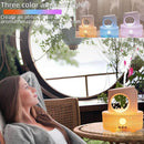 Raindrop Humidifiers for Bedroom,300ML Ultrasonic Small Humidifier, Aromatherapy Essential Oil Vaporizer, Essential Oil Diffuser with Atmosphere Light,Suitable for Bedroom, Hotel,Gym,Yoga Room by TinyTreasures Baby Boutique