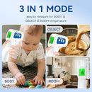 Berrcom Thermometer, 3 in 1 Contactless Infrared Fever Check Thermometer for Forehead, Ideal for Baby, Infant, Kids, and Adults, Batteries Not Included, JXB-178 (White) by TinyTreasures Baby Boutique