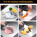 Titanium Cutting Boards for Kitchen - 100% Pure Titanium Cutting Board - Double Sided Food Grade Quality Cutting Boards - Easy to Clean and Store (14"L x 10"W) by CozyNest Decor