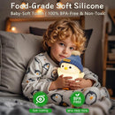 Penguin Night Light for Kids, Adorable Penguin Lamp with Hat, Food Grade Silicone Nursery Nightlight, Rechargeable/Dimmable/Timer,LED Squishy Novelty Animal Bedside Lamp,Funny Gifts for Boys by TinyTreasures Baby Boutique