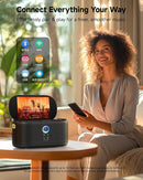 Karaoke Machine for Adults, with Lyrics Display, Karaoke System for YouTube, 280W Speaker, Autotune & EQ, Connect to TV, Portable PA System with 2 Wireless Microphones for Home Outdoor Party by TinyTreasures Baby Boutique
