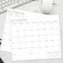2025-2027 Magnetic Fridge Calendar 21 Monthly Magnetic Calendar for Refrigerator Planner Runs from October 2025 Until June 2027 Easy Organizing Markers Tearable (Simplicity) by TinyTreasures Baby Boutique