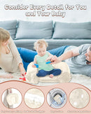 Baby Lounger Pillow 3-in-1 Infant Lounger Pillow for Newborn 0-24 Months, Portable Tummy Time Mat for Home and Travel, Breathable & Soft Baby Seat for Baby by TinyTreasures Baby Boutique
