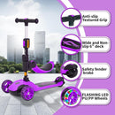 GLAMUP Kids Scooter, 2-in-1 Folding Kick Scooters, Adjustable Height, Safety Lock, 3 Wheel Kick Scooter for Boys and Girls Ages 3-14 by TinyTreasures Baby Boutique