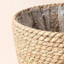 La Jolíe Muse Seagrass Planter Basket Indoor, Flower Pots Cover, Plant Containers, Natural(3-Pack) 10.2"+8.7"+6.7" by GreenHaven Gardens