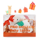 Pro Goleem Llama Security Blanket Soft Loveys for Babies for Boys and Girls Newborn Lovie Infant Blankie Llama Baby Stuff Baby Snuggle Toy Stuffed Animal Baby Gifts 14 Inch by TinyTreasures Baby Boutique