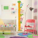 Cute Rabbits Self-adheve Vinyl Nursery Wall Decal Baby Growth Chart Sticker for Bedroom Play Room by TinyTreasures Baby Boutique