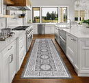 Keen Home Design Terrace Outdoor Runner Rug - 2x6 Washable Indoor/Outdoor Rug for Patio, Kitchen, Balcony, Beach, Garden, Deck and Porch, Size: 2'2"x5'7" by CozyNest Decor