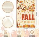 Fall Garden Flag Fall is in the Air Autumn Garden Flag 12x18 inch Double Sided Autumn Maple Leaves Flags Holiday Decorations for Yard Outdoor Home Porch (Flay 1808) by GreenHaven Gardens