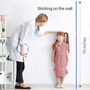 Height Measurement for Wall, Children Height Chart Ruler, Portable 3D Removable Growth Chart, Wall Height Measurement for Kids and Nursery Medical Office 79 inch (Blue) by CozyNest Decor