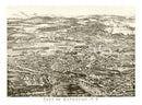 Vintage Map of Kingston, New York 1875