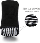Zaples Baby Non Slip Grip Ankle Socks with Non Skid Soles for Infants Toddlers Kids Boys Girls by TinyTreasures Baby Boutique