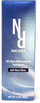 10% Nano Hydroxyapatite Toothpaste (Fluoride Free), with Nano Silver, Natural, Remineralizing, Whitening, Sensitive Teeth, SLS Free, Xylitol Nano-Hydroxyapatite Toothpaste for All Ages, 3.5 oz by CozyNest Decor